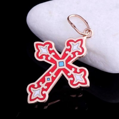 Крестик из золота (п00646)