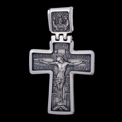 Православный крест из серебра (131924)